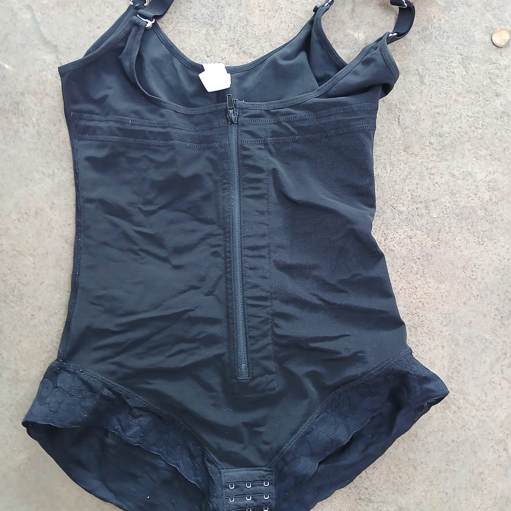 Shape FX Black Shapewear Bodysuit